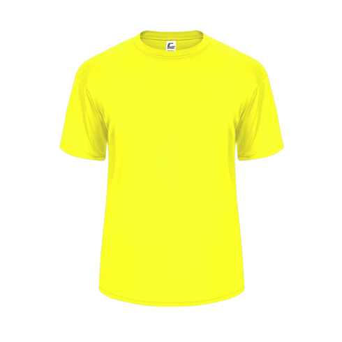 Badger Sport C2 Performance Yth Tee (520000-002203), Color 'Safety Yellow'